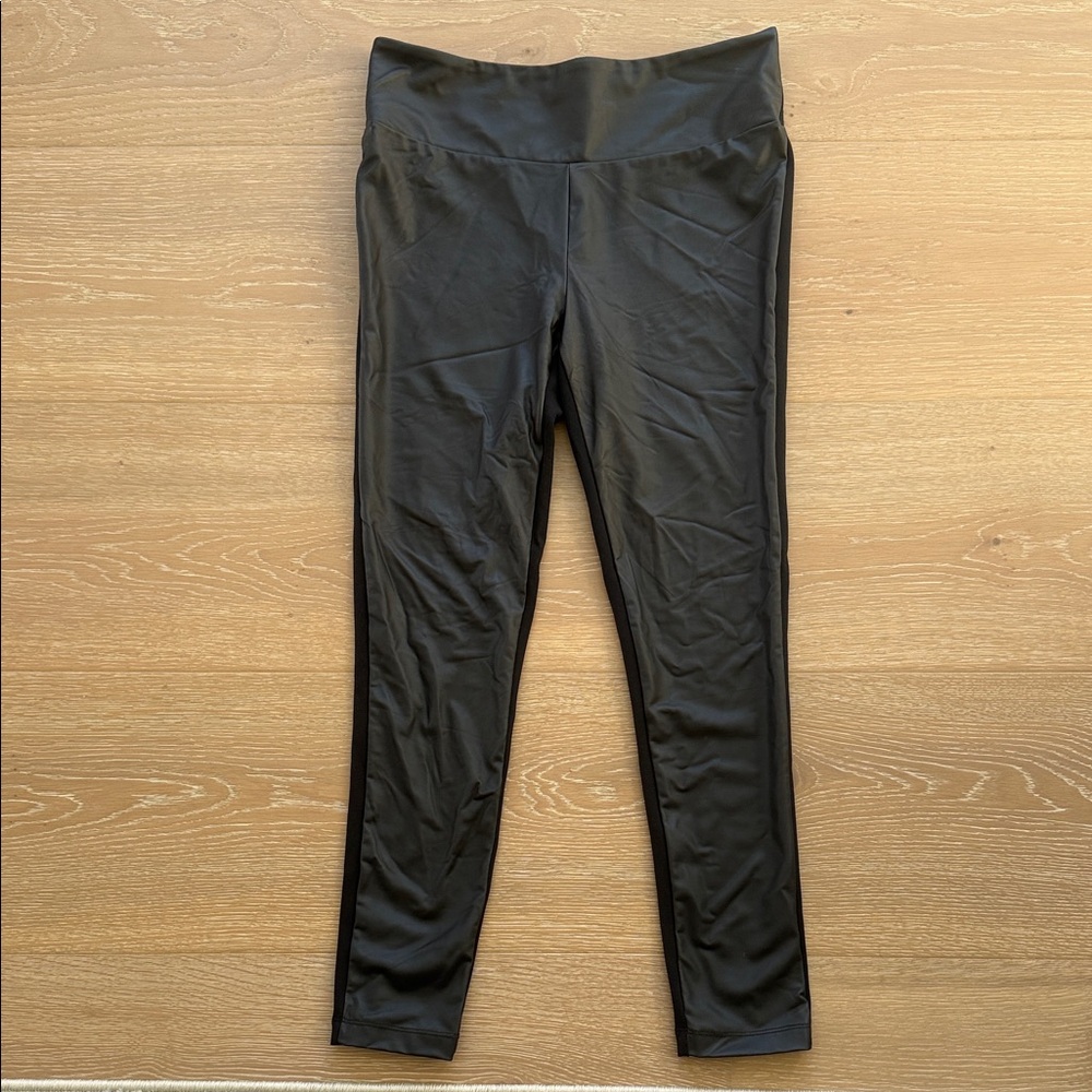 Stella & Dot Black matte front High-Waist Leggings